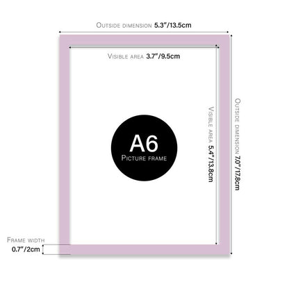 Lilac Frame A6