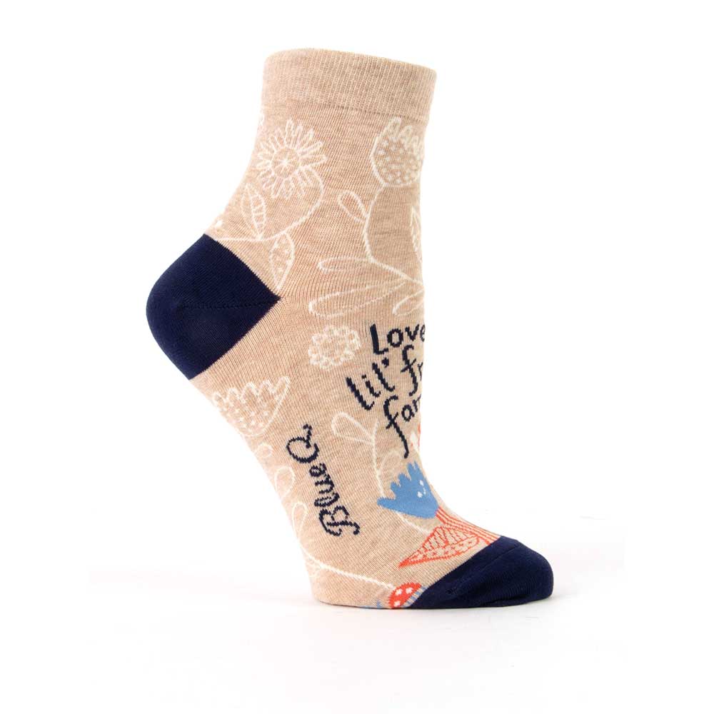 Lil' Friend Family sock, side view