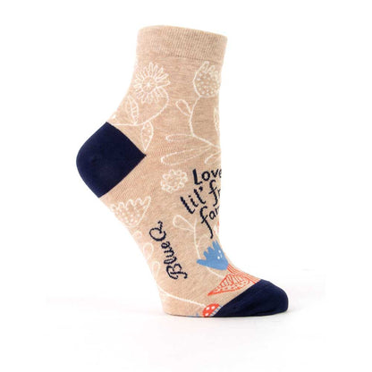 Lil' Friend Family sock, side view