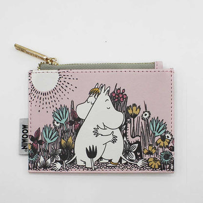 Moomin Love zip purse, front view