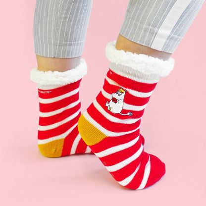 Moomin Slipper Socks Snorkmaiden Design