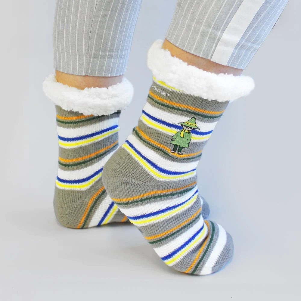 Moomin Snufkin Slipper Socks