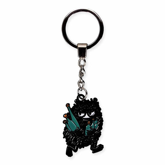 Nordic Buddies metal key ring of Stinky