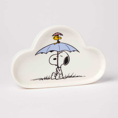 Cloud-shaped Snoopy umbrella trinket dish