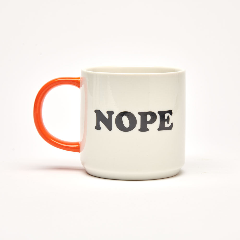 Back of the mug: Nope