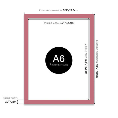 Pink Frame A6