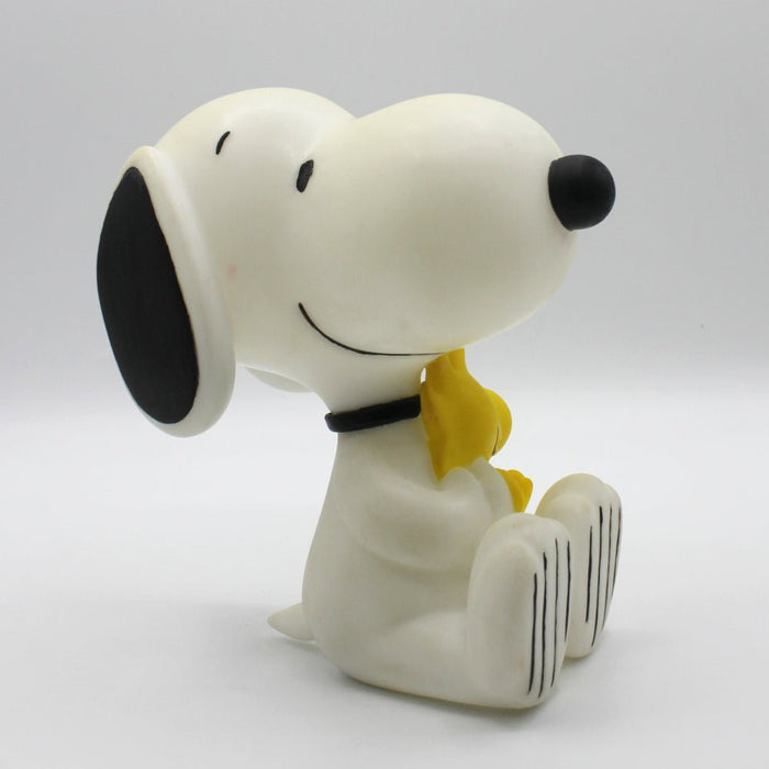 Snoopy and Woodstock lamp in profile