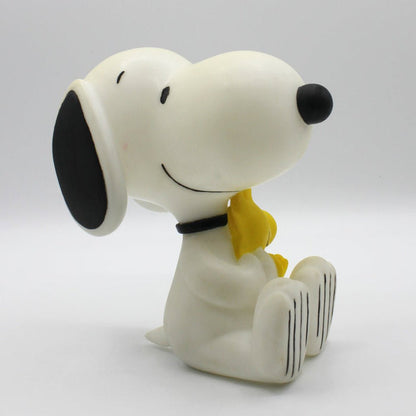 Snoopy and Woodstock lamp in profile