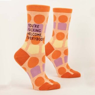 You're Fucking Welcome Socks
