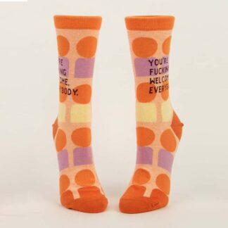 You're Fucking Welcome Socks