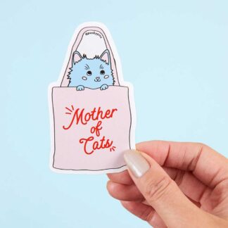 Punky Pins Sticker Mother Of Cats