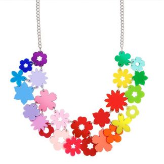 Tatty Devine Festival of Flowers Statement Necklace