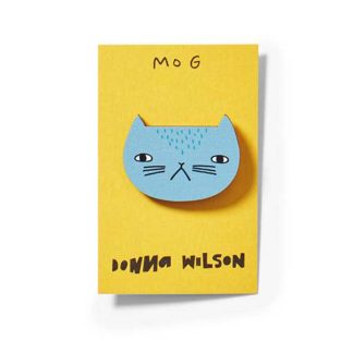 Donna Wilson Mog Pin Badge