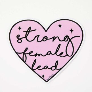 Punky Pin Strong Female Lead Vinyl Sticker