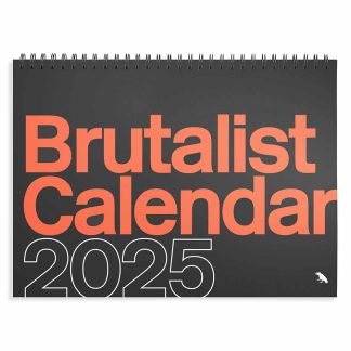 Brutalist Calendar 2025