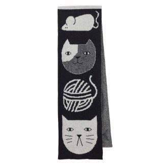 Donna Wilson Black Mog Scarf