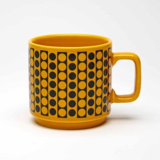 Magpie x Hornsea Yellow Circles Mug