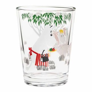 Moomin Glass Tumbler Relaxing