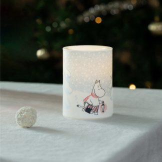 Moomin LED Candle, Let it Snow