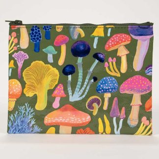 Blue Q Mushroom Pouch Large