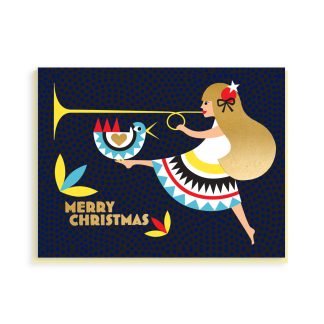 Christmas Trumpet Card