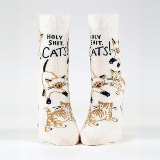 Holy Shit. Cats! Women's Socks