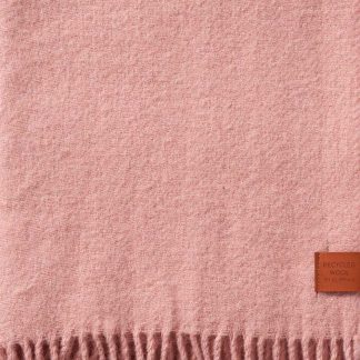 Klippan Pink Recycled Wool & Lambswool Throw