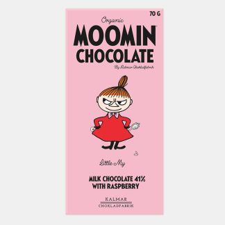 Little My Organic Milk Chocolate With Raspberry