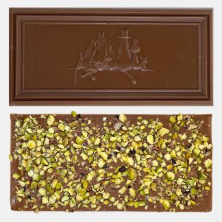 Moominmamma Organic Milk Chocolate With Salted Pistachios