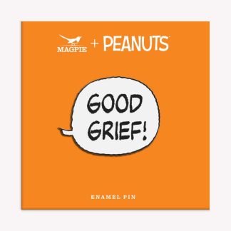 Peanuts Enamel Pin, Good Grief