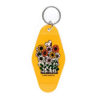 Peanuts Key Tag Snoopy Daisy