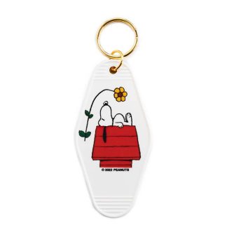 Peanuts Key Tag Snoopy Doghouse