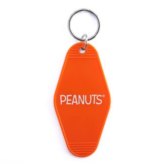 Peanuts Key Tag Snoopy Flower