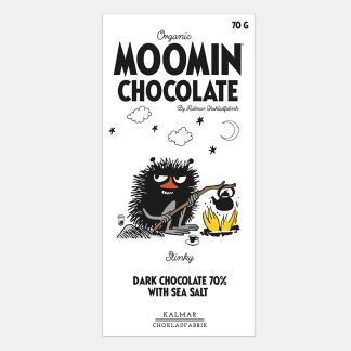 Stinky Organic Dark Chocolate With Sea Salt