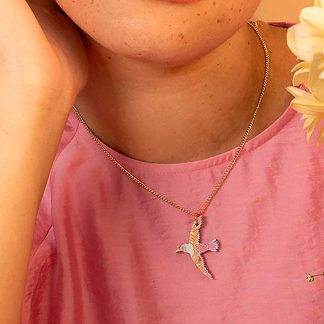 Tatty Devine Hummingbird Pendant Ombre