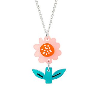 Tatty Devine x The Printed Peanut Springtime Flower Pendant