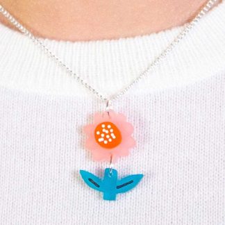 Tatty Devine x The Printed Peanut Springtime Flower Pendant