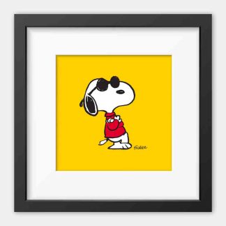 Peanuts Joe Cool Framed Print