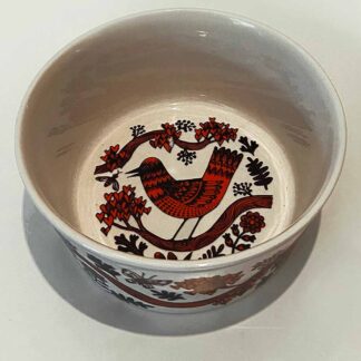 Lush Design Red Bird Bowl