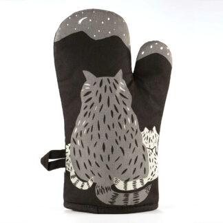 Make Your Own Dinner Oven Mitt Racoon