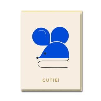 1973 Cutie Mouse Card 3269