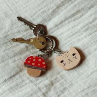 Donna Wilson Mushroom Keyring