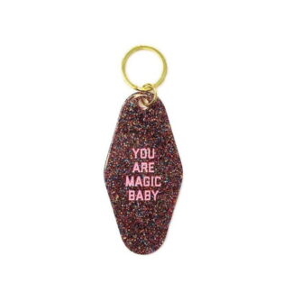 Golden Gems You Are Magic Baby Key Tag