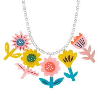 Tatty Devine x The Printed Peanut Springtime Flowers Necklace