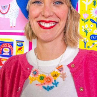 Tatty Devine x The Printed Peanut Springtime Flowers Necklace