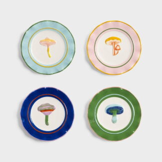 &k Pink Magic Mushroom Plate