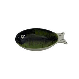 Small Green Barbus Fish Dish