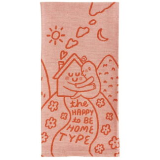 The Happy To Be Home Type Tea Towel