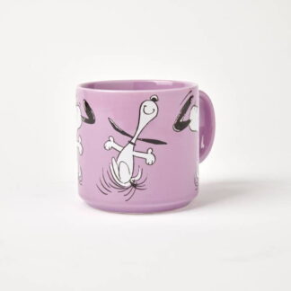 Peanuts Purple Happy Dance Mug