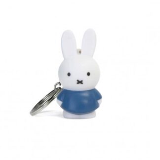 Miffy Blue and White keyring